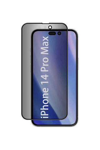 Apple Uyumlu iPhone 14 Pro Max Zore Kor Privacy Cam Ekran Koruyucu