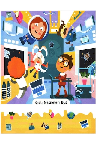 Gizli Nesneleri Bul Yaz-sil Kitabı