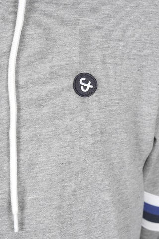 Jack & Jones Erkek Sweatshırt 12153525-grey 12153525-grey Gri Gri