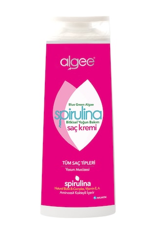 Algee Spirulina Yosunlu Bitkisel Saç Kremi 400 ML