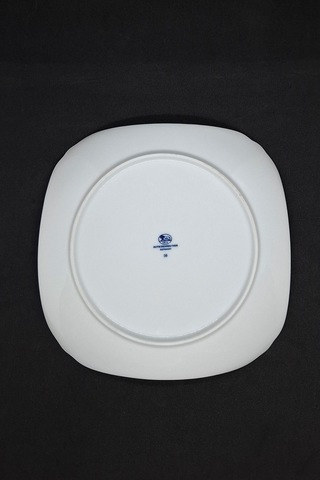 Soğan Desen Antika Porselen Karetabak/kase 21 Cm Mavi