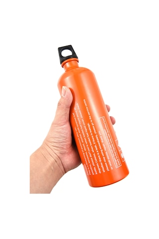 Youtek 750ml Alüminyum Alloy Dışarıda Kullanım Yakıt Flashtası - Kamp, Yürüyüş, Piknik Ve Açık Hava Pişirme İçin Uygun Turuncu