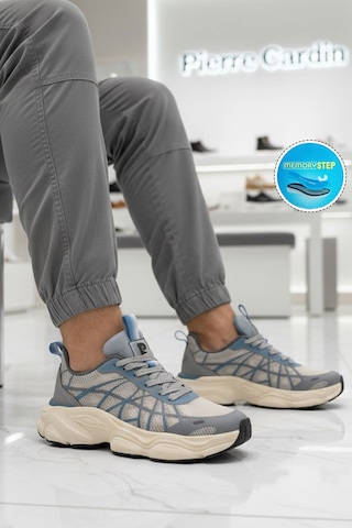 Pierre Cardin Füme Hafızalı Taban Hafif Esnek Bağcıklı Erkek Spor Ayakkabı Pcı-11599 M Füme
