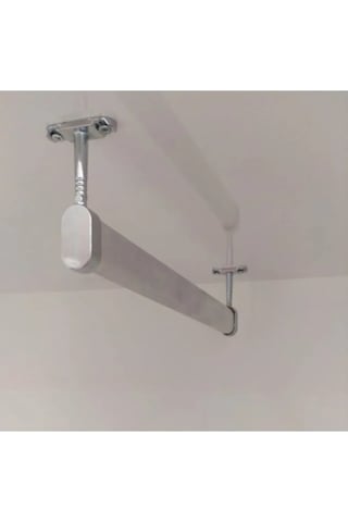 Adilon.Ist Dolap Içi 30 Cm Oval Elbise Askı Borusu, Tavan Askı Aparatı Vida Diğer