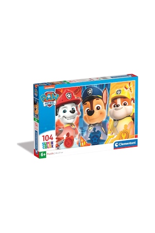 Clementoni 104 Parça Super Color Paw Patrol Puzzle 25769