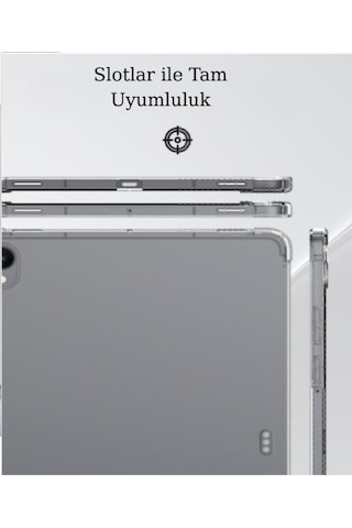 Fuchsia Galaxy Tab S11 İle Uyumlu Süper Silikon Tablet Kılıfı Arka Kapak