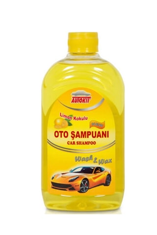 Oto Şampuanı Limon Kokulu 500 Ml Araba Şampuanı Araba Yıkama
