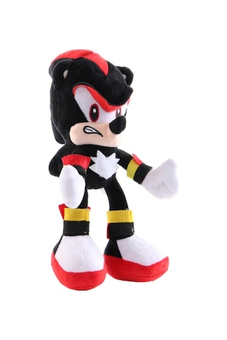 66088 Sonic Boom Arkadaşları Figür Peluş Oyuncak Büyük Boy Kirpi Shadow