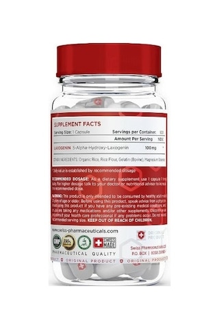 Swiss Laxogenin 100 Mg 10 0 Caps