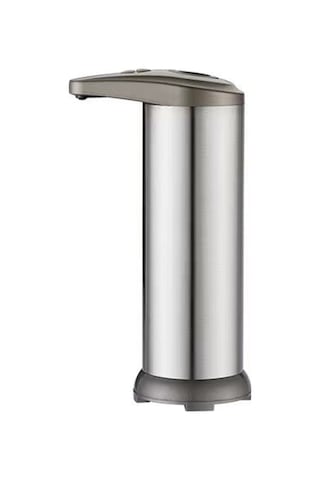 Anjiexun Banyo Akıllı Köpük Makinesi Sıvı Sabunluk Pompa Kabı Gümüş