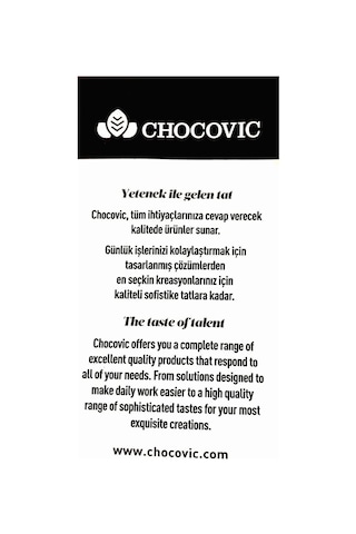 Chocovic Sütlü 2,5 Kg Blok Kuvertür