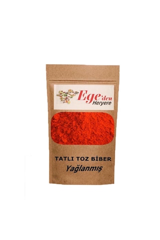 Egeden Her Yere Yağlanmış Tatlı Toz Biber Tatlı 500 G