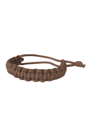 Taktik Paracord Survival Bileklik Kahverengi