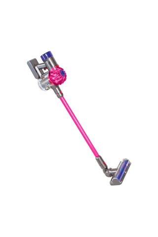 Casdon - Oyuncak Dyson Kablosuz Elektrikli Süpürge - Pembe