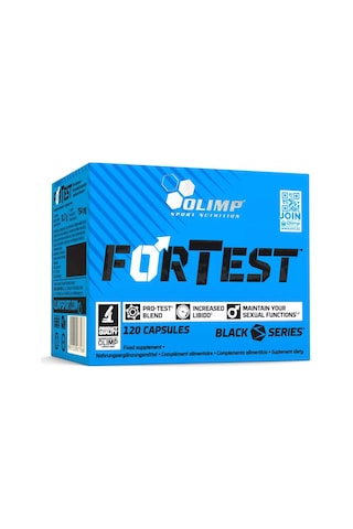 Olımp Fortest Pro Maca Safforn Fenugreek Shilajit Test Booster 120 Caps