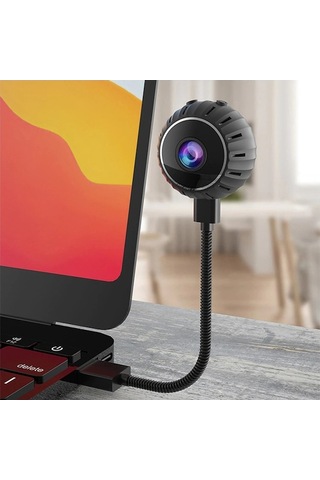 Flybuy Mini Wifi Kamera, Hareket Algılama Uyarı, Hd Gece Görüşü, İç Ve Dış Kullanım, Akıllı Ev Güvenliği Kamerası