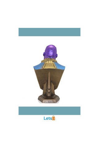 Marvel Thanos Büst 17x10 Cm Detaylı Ve Dayanıklı Figür 1 Adet