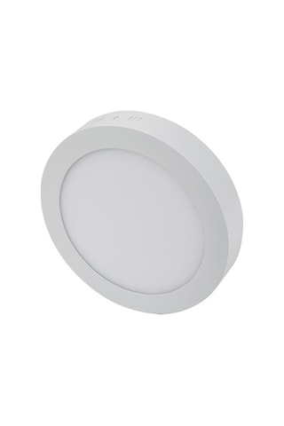 18 Watt Panel Led Armatür Sıva Üstü Yuvarlak Ct 5233 Günışığı Sarı Işık 3200k Alüminyum Kasa Genel