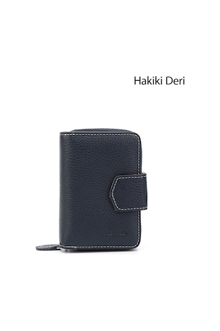 Gönderi(R) Gönderi R Kadın Laciverte Antrasit Dikey Hakiki Deri Cüzdan Ddzx22906240 Lacivert