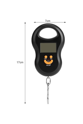 Geeroyoo Lcd Ekranlı 4 Birim Dönüştürülebilir El Tipi Terazi, Otomatik Kapatma Ve Sıcaklık Testi Fonksiyonu, 50kg Maksimum Kapasite