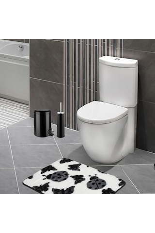 Elit Siyah Çöp Kovası Seti 3 Lt Nv7922ei Siyah