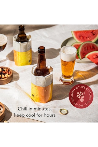 Lexroo 38549606 Aktiv Kühler Motiv Bier "lager" 0,3-0,5l Çok Renkli
