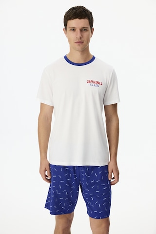 Penti Erkek Renkli Sardines Club Pijama Takımı