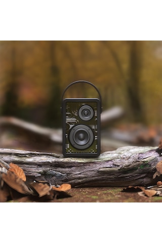 Lenyes S860 Rgb Işıklı Taşınabilir Bluetooth Speaker Hoparlör V5.3 Siyah
