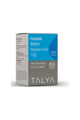 Talya Soğuk Sıkım %100 Saf ve Doğal Katı Hindistan Cevizi Yağı 150 ML