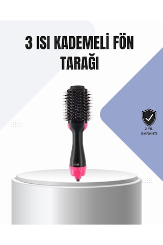 Saç Düzleştiricisi Oval Tasarımlı Profesyonel Fönlü Saç Şekillendirici