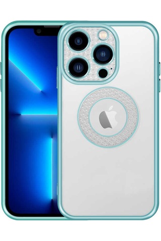 Apple Uyumlu iPhone 12 Pro Max Kamera Korumalı Logo Gösteren Zore Esta Kapak