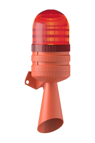 Mesan Ms 5826.1.110-220vac Led Flaşör 2 Ses Borulu Elektronik Siren