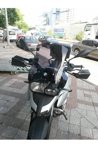 2012-17 Bmw F700Gs Uzun Ön Cam Koyu Füme Zeus 42cm 4mm F700 Gs