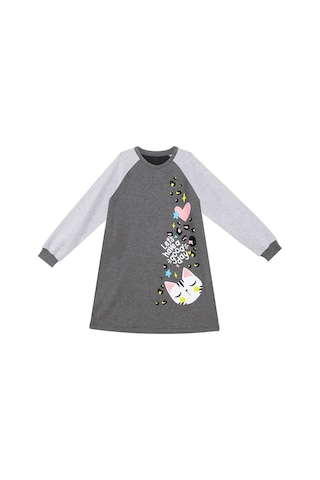 Denokids Mshb&g Vahşi Kedi Kız Çocuk Elbise Çok Renkli