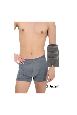 Cnt Erkek Likralı Boxer Özel Kutusunda Premium Boxer Karışık3 Karışık3