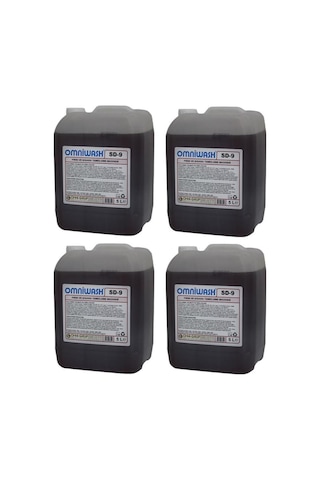 Omniwash Sd-9 Yağ Sökücü Fırın Ve Izgara Temizleme Maddesi 5000ml 4 Adet
