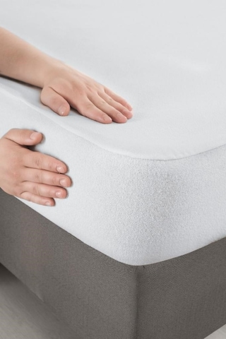 Alez Micro Fitted Yatak Koruyucu 160 200 Cm Beyaz