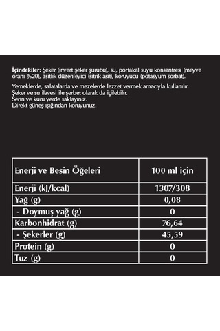 Fersan Portakal Ekşili Sos X 3 Adet