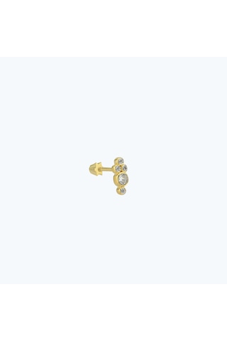 Altınbaş Altın Tragus Piercing Trgsbt084-25854 Altın