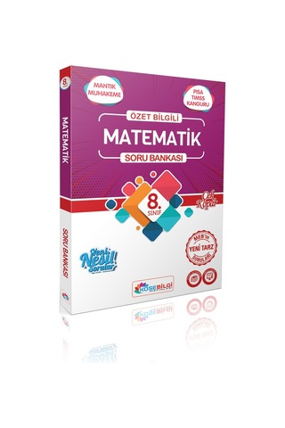8. Sınıf Matematik Özet Bilgili Soru Bankası - Köşebilgi Yayınları