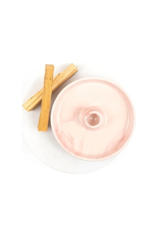 Ağaç Tütsülük - Pembe - Seramik