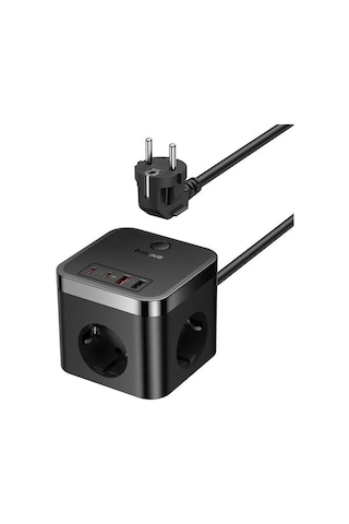 Baseus Powercombo Cube Güç Kablosu