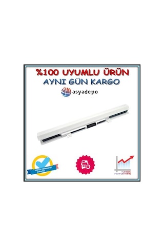 Asya.Depo Toshiba Uyumlu Satellite L50-B-1Q6 Batarya Pil Beyaz Asya.Depo Toshiba Uyumlu Satellite L50-B-1Q6 Batarya Pil Beyaz
