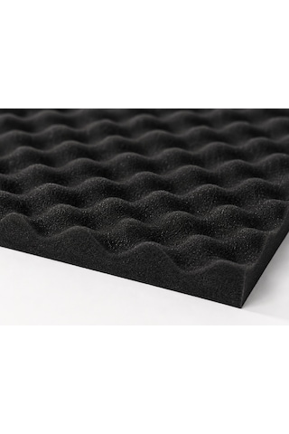 Rainbow Wave 15 Kendinden Yapışkanlı Akustik Ses Yalıtım Süngeri 4 Adet 100x75 Cm