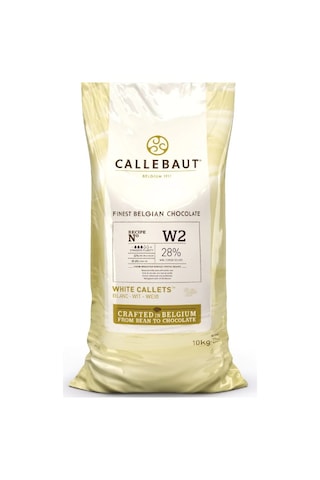 Callebaut Beyaz Damla Çikolata W2 10 KG Callebaut Beyaz Damla Çikolata W2 10 KG