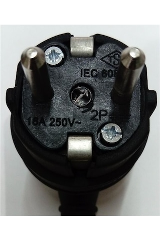 Schneider Kauçuk Eğik Topraklı Erkek Fiş 3201-302-0300