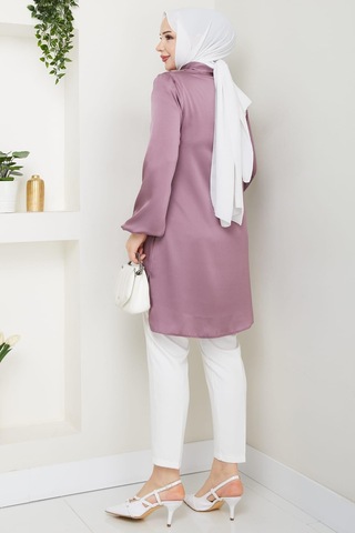 Esilanur Trend Tesettür Tunik Lavanta Lavanta