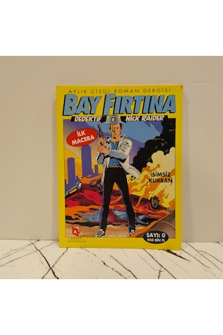 Bay Fırtına - Dedektif Nıck Raıder Sayı 0