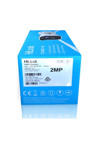 Hilook Thc-b120-pc 2mp 2.8mm Exır Bullet Kamera 2mp Ahd Güvenlik Kamerası