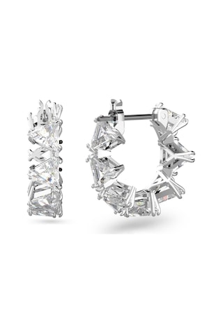 5632467 Swarovski Küpe Millenia:Pe Hoop Triangle White/Rhs Gümüş